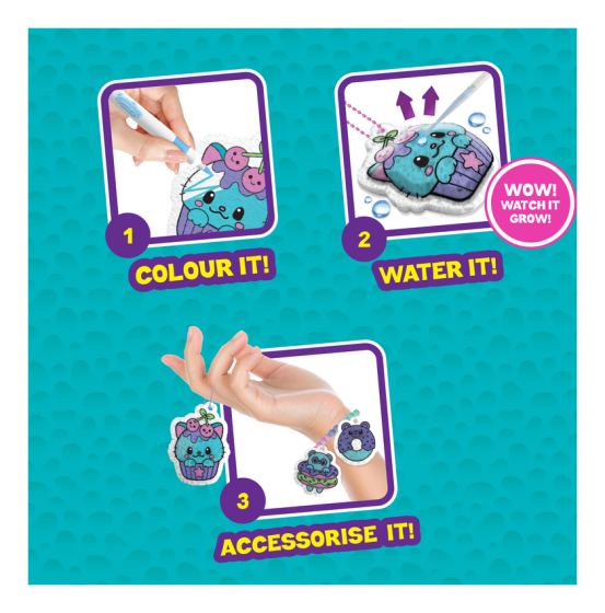 Spongeez Foodie Squishy Sponge Accessory Set