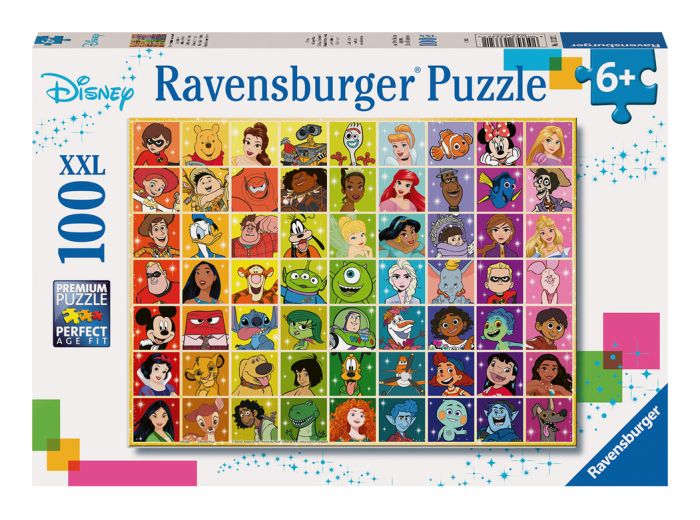 Disney & Pixar Colour Palette XXL 100 Piece Jigsaw Puzzle