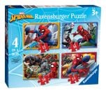 Marvel Avengers 4 In A Box Jigsaw Puzzle - Image