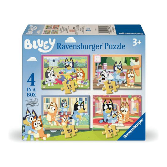 Bluey 4 in a Box Jigsaw Puzzles Jigsaw Puzzles