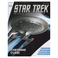 Cheyenne-class (U.S.S. Ahwahnee NCC-73620) Diecast Model Ship (Eaglemoss / Star Trek), rear view