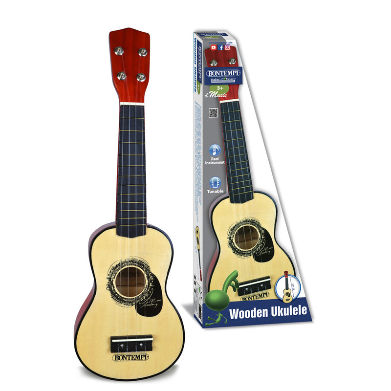 Bontempi Wooden Ukulele