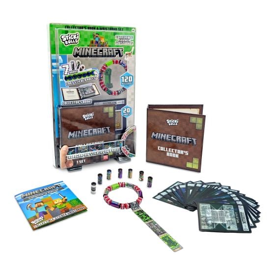 Sticki Rolls Minecraft Collectors Book