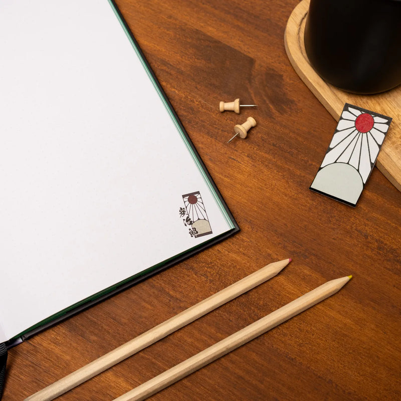 Demon Slayer A5 Premium Hardcover Notebook 192 Pages design detail