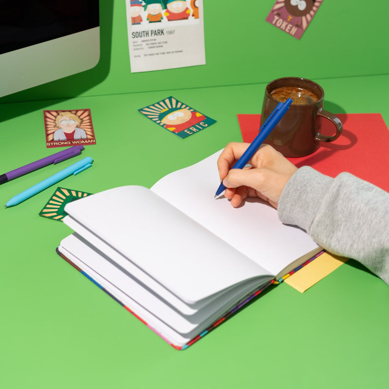 A5 South Park Premium Notebook packaging view