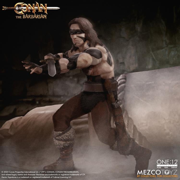 Mezco Conan the Barbarian (1982) One:12 Collective Conan (War Paint Edition) Action Figure