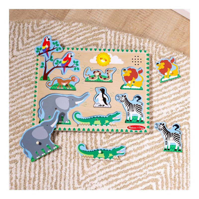Melissa & Doug - Sound Puzzle Astd In Tray - Image