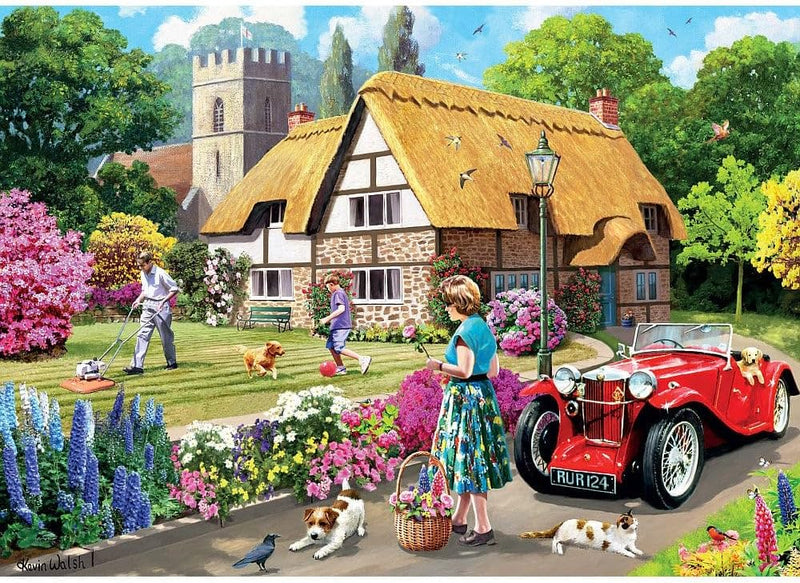 Nostalgia Collection: Summer in the Garden 1000 Piece Jigsaw