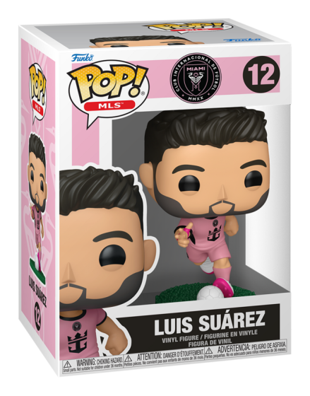 Inter Miami - Luis Suarez (Pink) Funko Pop! Vinyl Figure