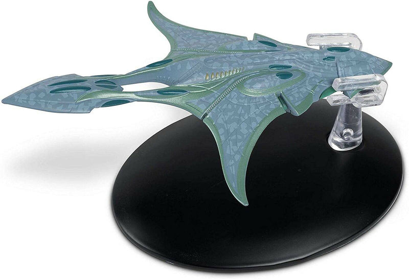 Xindi-Aquatic Cruiser Starship Die-Cast Model (Eaglemoss / Star Trek), side angle