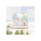 Pastel House Salt and Pepper Shakers