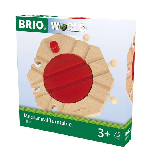 Brio World Railway Track Mechanical Turntable