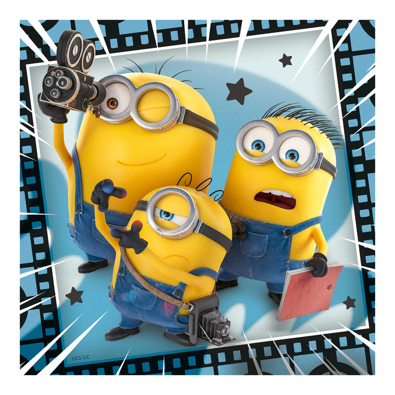 Minions 3 3x 49 Piece Jigsaw Puzzles