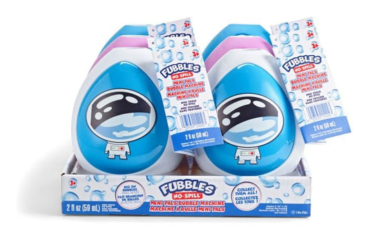 Fubbles No Spill Mini Pals Bubble Machine Assortment