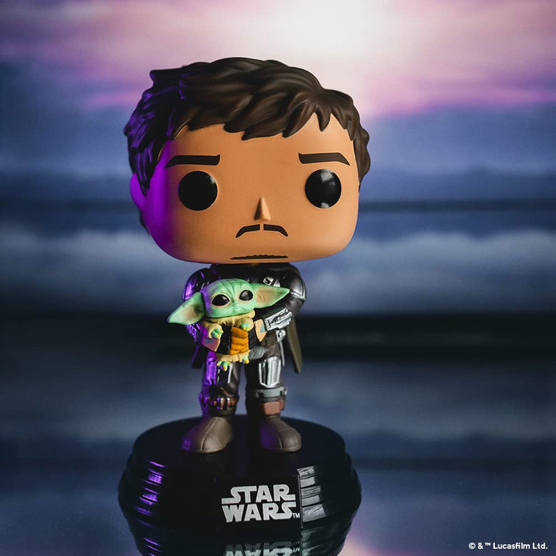Pop! Star Wars Mandalorian The Mandalorian with Grogu