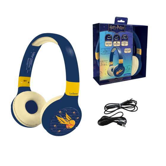 Harry Potter 2 in 1 Bluetooth & Wired Foldable Headphones