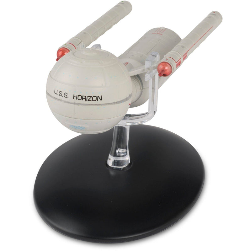 Daedalus-class (U.S.S. Horizon NCC-176) Starship Die Cast Ship STDC100 (Eaglemoss / Star Trek), alternate view