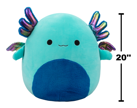Squishmallows - 20in Noelani the Teal Axolotl - Image