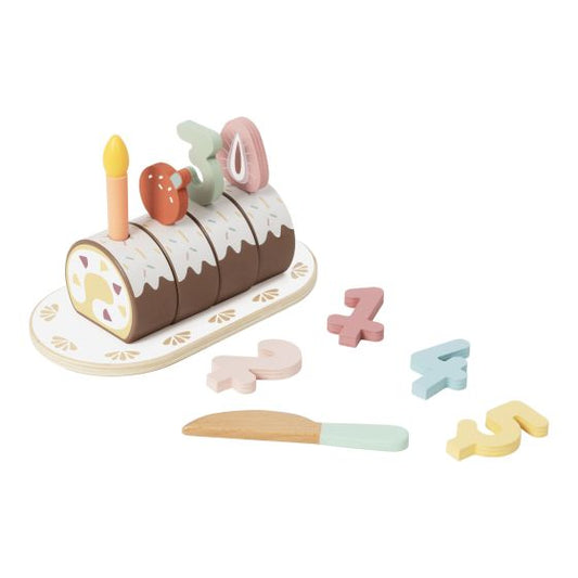 Wooden Swiss Roll Set