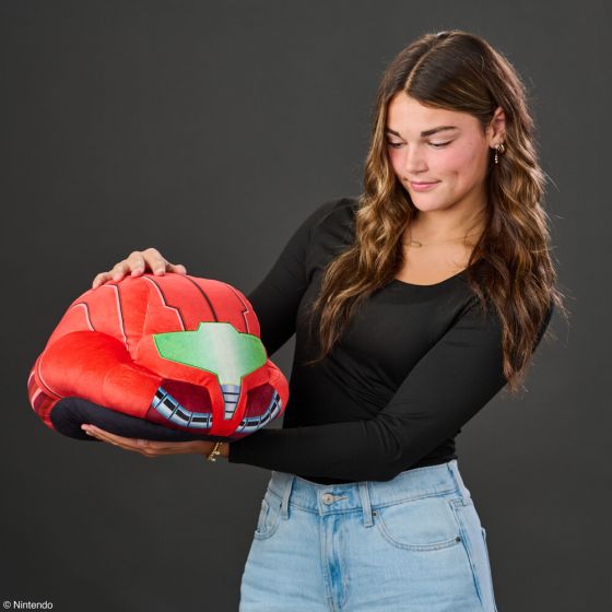 Mocchi Mocchi Metroid Samus Helmet Mega Plush