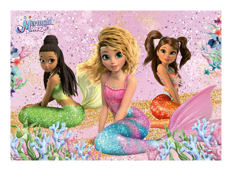 Mermaid Magic Giant Floor Puzzle, 24pc - Image