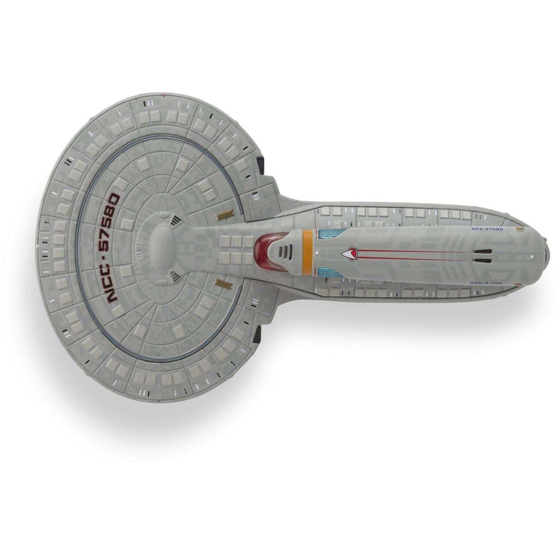 Challenger Class Starship Model Die Cast Ship (Star Trek), packaging shot
