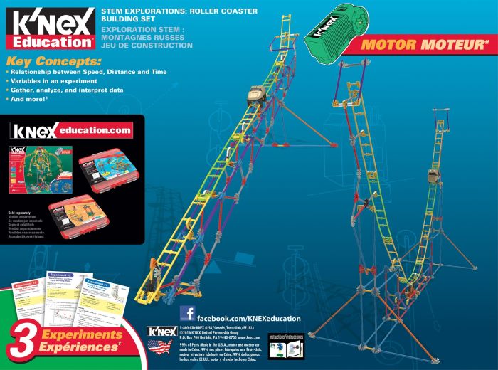 K'nex Education STEM Explorations Roller Coaster Set