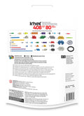 K'nex 408 Piece 80 Model Deluxe Set with Bag, in display