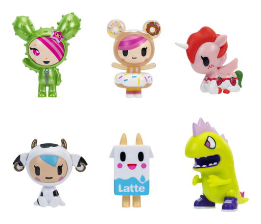 Tokidoki - 2in 6 Figure Pack