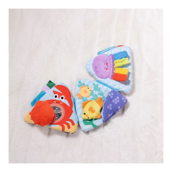 Melissa & Doug - Ocean Tummy Time Triangle