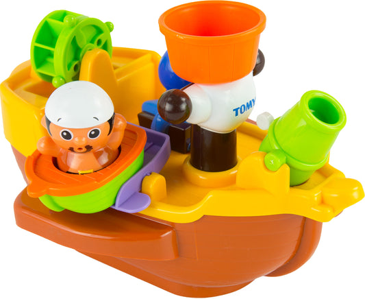 Toomies Pirate Ship Fun Bath Toy for Kids