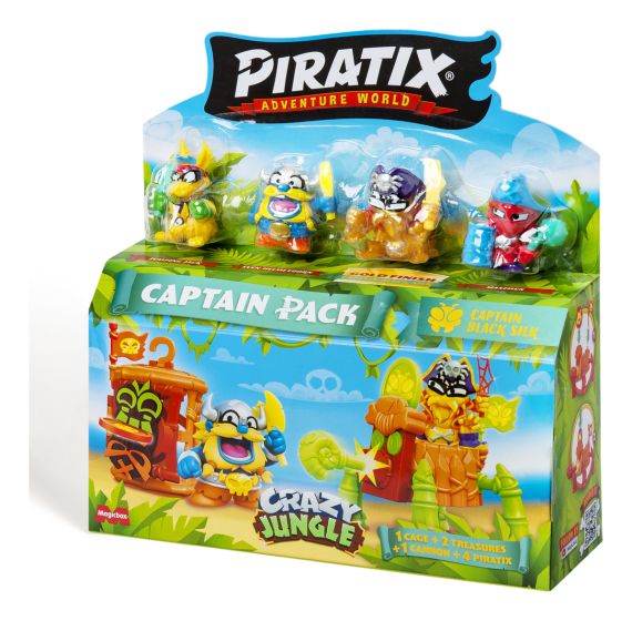 Piratix - Crazy Jungle Captain Pack (Case of 6)