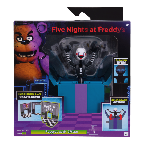 Five Nights At Freddy's - Core Fig Set - Puppet Five Nights At Freddy's Office