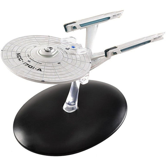 U.S.S. Enterprise NCC-1701-A (Constitution-class refit) Diecast Model Ship Window Boxed (Eaglemoss / Star Trek)
