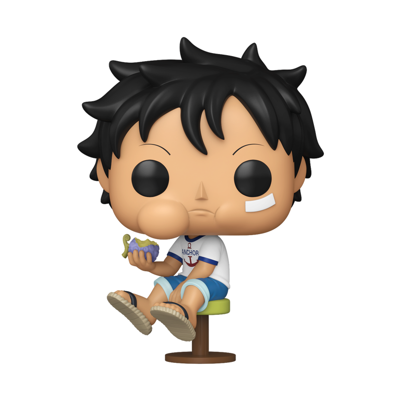 Pop! Vinyl (Exc) - One Piece - Kid Luffy Eating Devil Fruit