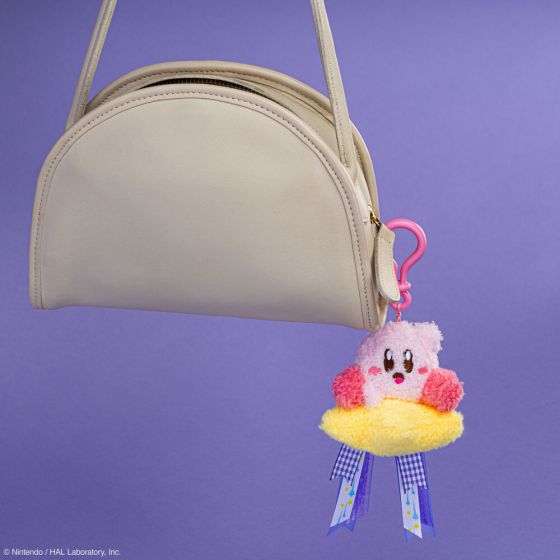 Kirby Warpstar Smile Clip On Plush