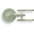U.S.S. Enterprise NCC-1701 XL EDITION Die-Cast Model Ship TOS (Eaglemoss / Star Trek), in display