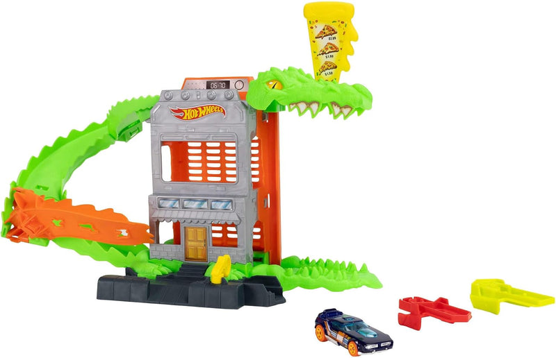Hot Wheels City Croc Pizza Attack