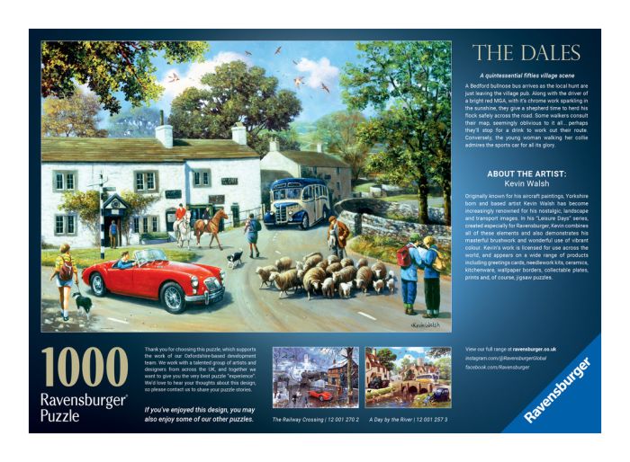 The Dales 1000 Piece Jigsaw Puzzle