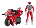 Mighty Morphin Power Rangers Battle Bike with Red Ranger - Image