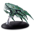Romulan Drone Model Die Cast Ship (Eaglemoss / Star Trek), rear view