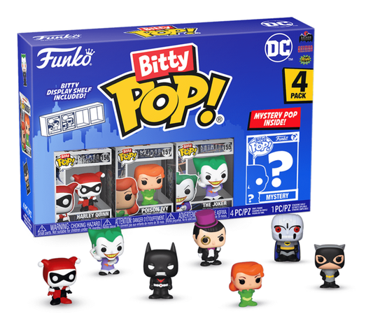 Bitty POP: Batman - Harley Quinn 4 Pack