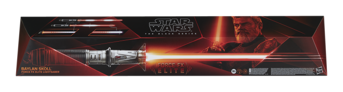 Star Wars The Black Series Force FX Elite Baylan Skoll Lightsaber