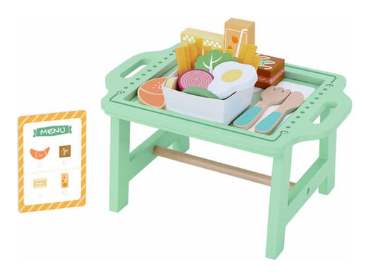 Wooden Breakfast Set