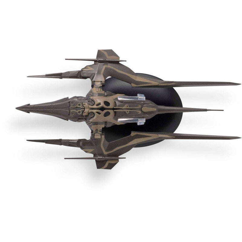 Altamid Swarm Ship Model Die Cast Ship SPECIAL ISSUE (Eaglemoss / Star Trek), size reference