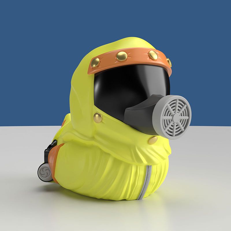 BTTF -  Marty Radiation Suit  - Mini Tubbz - Image