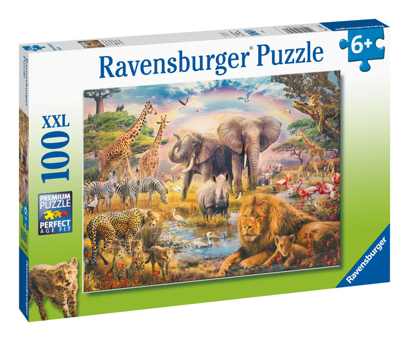 African Safari 100 Piece XXL Jigsaw Puzzle