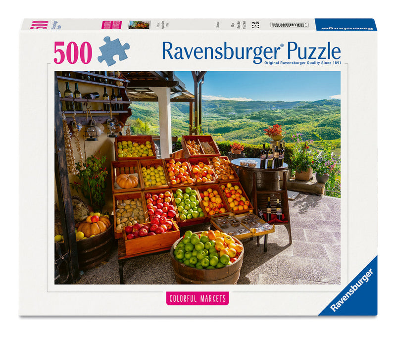 Fruit & Veg Market, Croatia 500 Piece Jigsaw Puzzle