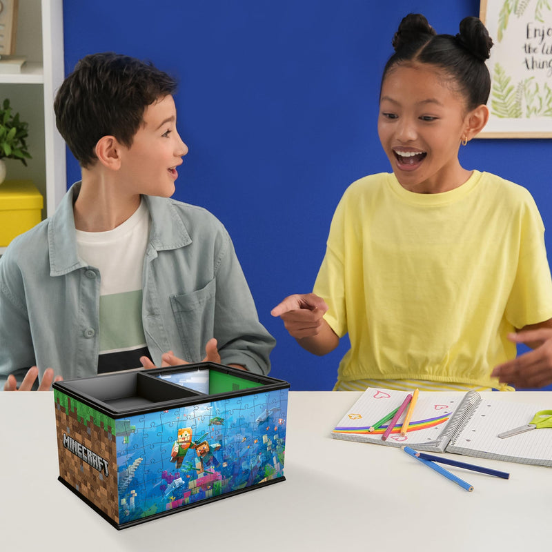 Minecraft Storage Box 216 Piece 3D Puzzle