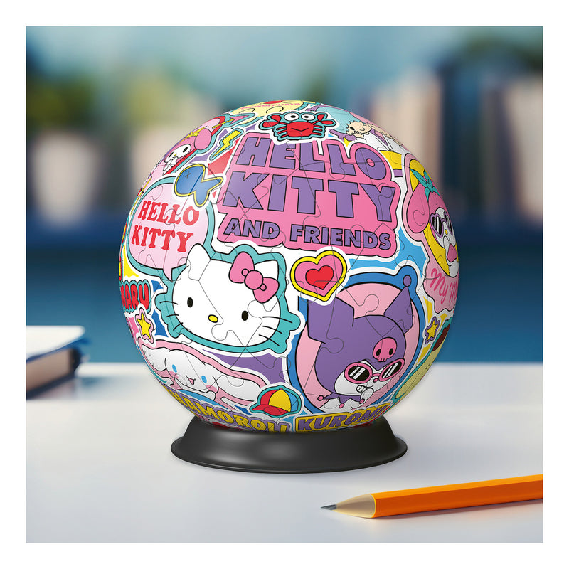 Hello Kitty 72 Piece 3D Puzzle Ball